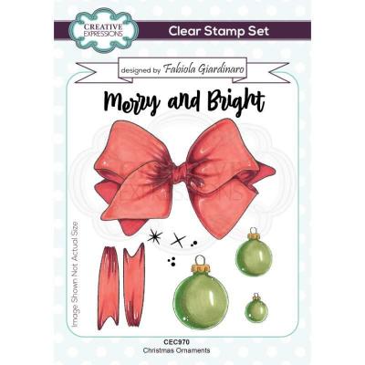 Creative Expressions Fabiola Giardinaro Clear Stamps - Christmas Ornaments